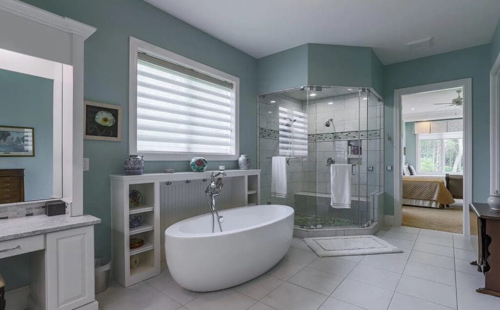 English Cottage Primary Bathroom