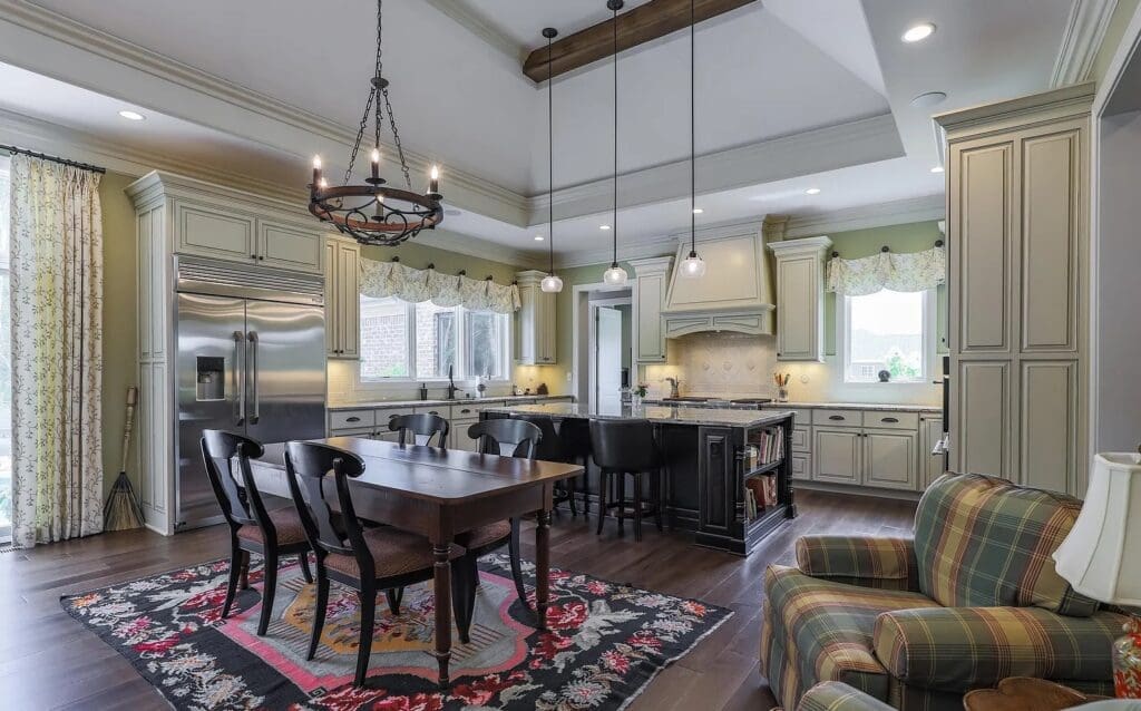 English Cottage Kitchen and Dining Room
